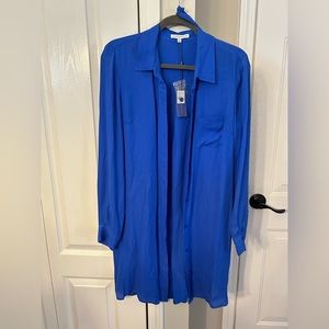 Rebecca Minkoff blue shirt dress